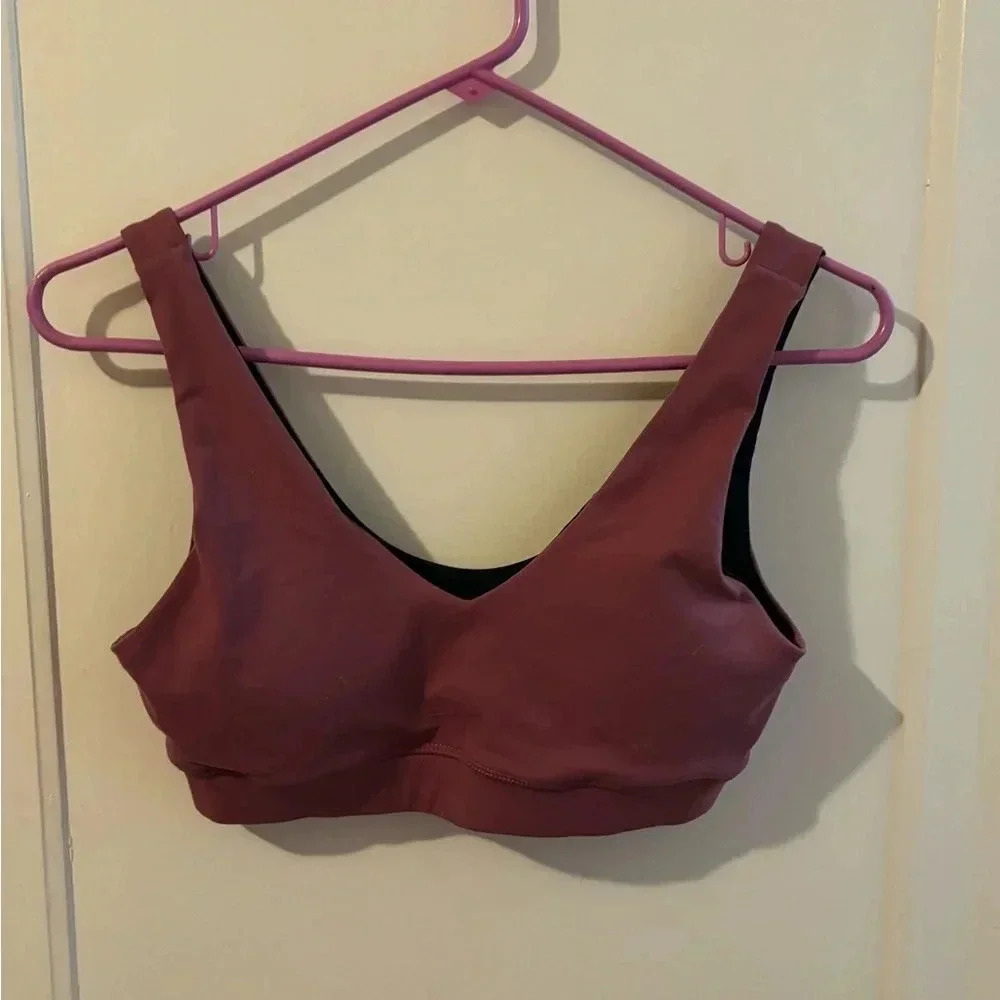Flexfit sports bra Medium maroon